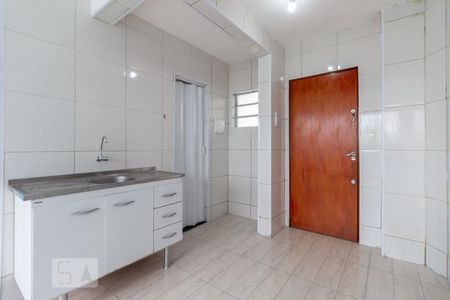 Cozinha de kitnet/studio à venda com 1 quarto, 26m² em Santa Efigênia, São Paulo