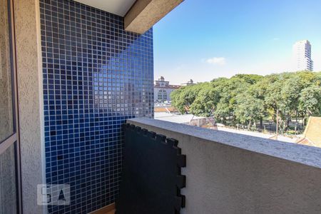 Varanda de kitnet/studio para alugar com 1 quarto, 35m² em Centro, Curitiba