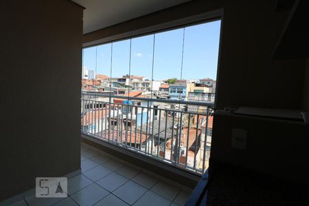 Varanda da Sala de apartamento para alugar com 3 quartos, 76m² em Chácara Belenzinho, São Paulo