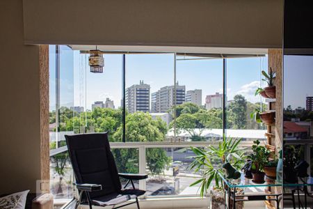 Varanda da Sala de apartamento à venda com 3 quartos, 123m² em Nossa Senhora das Graças, Canoas