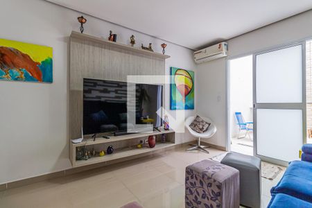 Sala de casa à venda com 3 quartos, 125m² em Vila Guiomar, Santo André