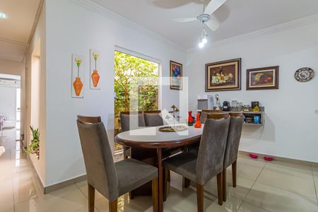 Sala de Jantar de casa à venda com 3 quartos, 125m² em Vila Guiomar, Santo André