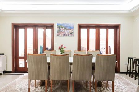 Sala jantar de casa de condomínio para alugar com 4 quartos, 430m² em Jardim Recanto, Valinhos