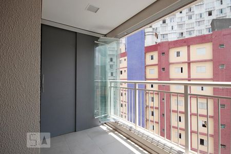 Varanda de kitnet/studio para alugar com 1 quarto, 36m² em Bela Vista, São Paulo
