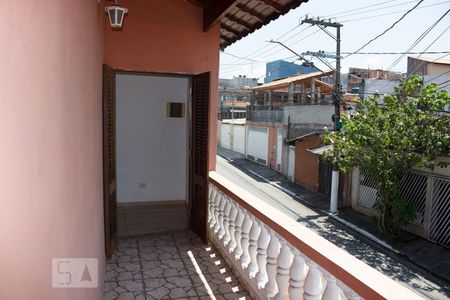 Varanda da Suíte 1 de casa para alugar com 4 quartos, 200m² em Vila Progresso (zona Leste), São Paulo