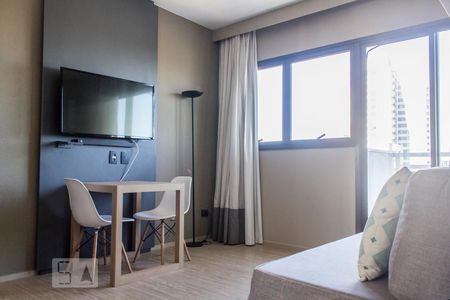 Sala de apartamento à venda com 1 quarto, 30m² em Alphaville Industrial, Barueri