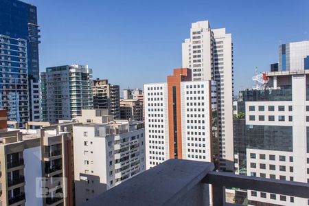 vista da Sacada de apartamento à venda com 1 quarto, 30m² em Alphaville Industrial, Barueri