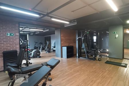 Studio para alugar com 36m², 1 quarto e 1 vagaÁrea comum - Academia