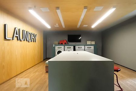Studio para alugar com 36m², 1 quarto e 1 vagaLavanderia