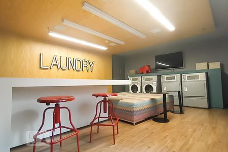 Studio para alugar com 36m², 1 quarto e 1 vagaLavanderia