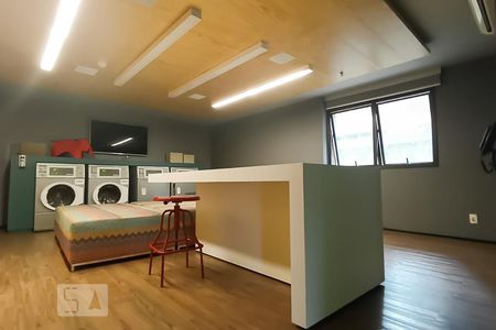 Studio para alugar com 36m², 1 quarto e 1 vagaLavanderia