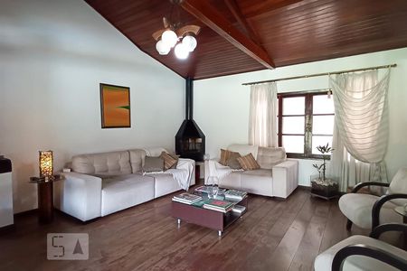 Sala de casa de condomínio à venda com 4 quartos, 358m² em Alphaville, Santana de Parnaíba