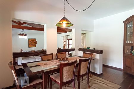 Sala de jantar de casa de condomínio à venda com 4 quartos, 358m² em Alphaville, Santana de Parnaíba