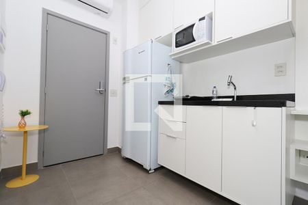 Studio à venda com 32m², 1 quarto e 1 vagaStudio - Cozinha