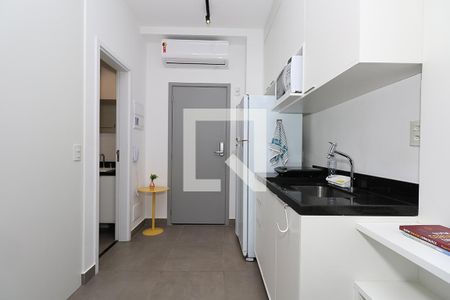 Studio à venda com 32m², 1 quarto e 1 vagaStudio - Cozinha