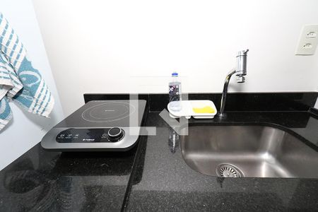 Studio à venda com 32m², 1 quarto e 1 vagaStudio - Cozinha