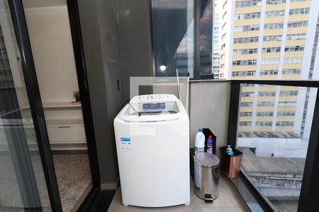 Studio à venda com 32m², 1 quarto e 1 vagaStudio - Varanda 