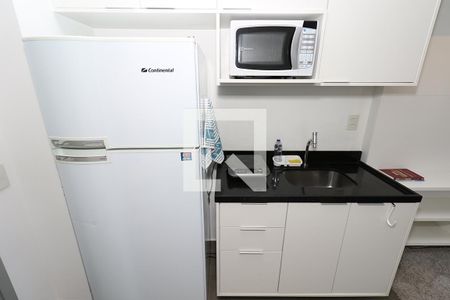Studio à venda com 32m², 1 quarto e 1 vagaStudio - Cozinha