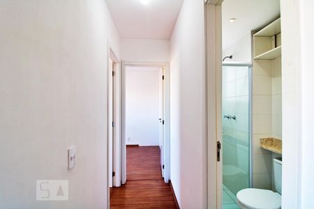 Corredor de apartamento para alugar com 2 quartos, 42m² em Jardim Novo Taboão, São Paulo
