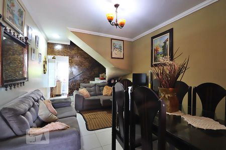 Sala de casa à venda com 3 quartos, 210m² em Vila Bela Vista, Santo André