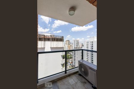 Apartamento para alugar com 48m², 1 quarto e 1 vaga Apartamento para alugar com 48m², 1 quarto e 1 vagaVaranda