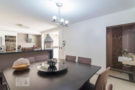 Sala de Jantar de casa à venda com 3 quartos, 210m² em Campestre, Santo André