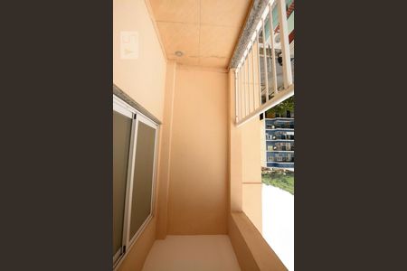 Varanda da Sala de apartamento para alugar com 2 quartos, 48m² em Váz Lobo, Rio de Janeiro