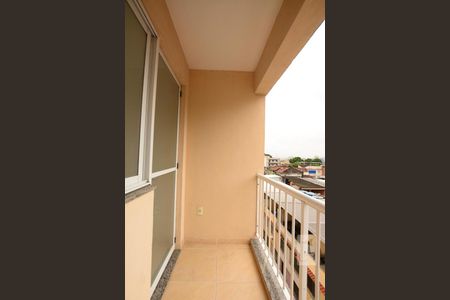Varanda da Sala de apartamento para alugar com 2 quartos, 48m² em Váz Lobo, Rio de Janeiro