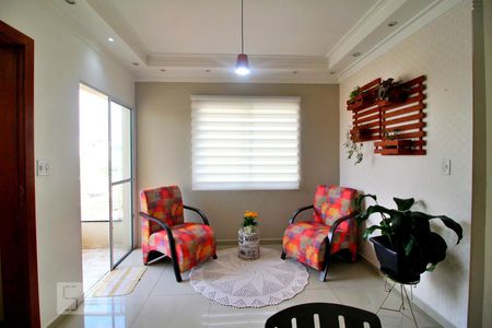 Sala de apartamento à venda com 2 quartos, 100m² em Vila São Pedro, Santo André