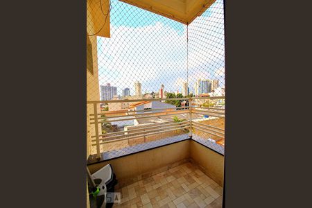 Varanda da Sala de apartamento à venda com 2 quartos, 100m² em Vila São Pedro, Santo André