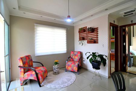 Sala de apartamento à venda com 2 quartos, 100m² em Vila São Pedro, Santo André