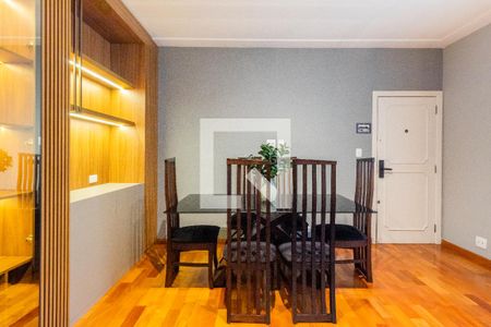 Sala - mesa e cadeiras de jantar de apartamento à venda com 2 quartos, 87m² em Jardim Paulista, São Paulo
