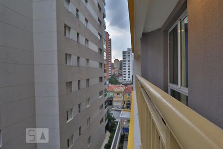 Varanda de kitnet/studio para alugar com 1 quarto, 26m² em Pinheiros, São Paulo