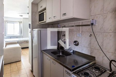 Studio à venda com 25m², 1 quarto e 1 vagaCozinha