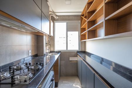 Cozinha de apartamento à venda com 2 quartos, 42m² em Bom Retiro, São Paulo