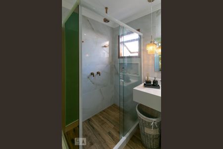 Casa de condomínio à venda com 120m², 3 quartos e 2 vagasBanheiro da Suíte