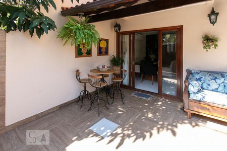 Varanda da Sala de casa de condomínio à venda com 3 quartos, 120m² em Vargem Pequena, Rio de Janeiro