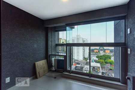 varanda de kitnet/studio à venda com 1 quarto, 31m² em Indianópolis, São Paulo