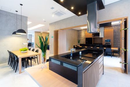 Studio para alugar com 31m², 1 quarto e 1 vaga Studio para alugar com 31m², 1 quarto e 1 vagaSalao de Festa