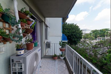 Varanda da Sala de apartamento à venda com 2 quartos, 78m² em Maracanã, Rio de Janeiro