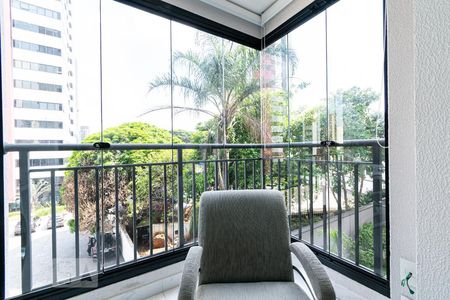 Varanda/Lavanderia de kitnet/studio para alugar com 1 quarto, 34m² em Mirandópolis, São Paulo