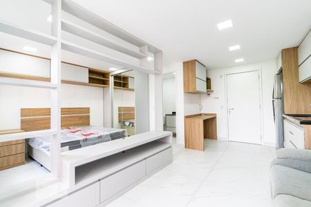 Sala de kitnet/studio para alugar com 1 quarto, 34m² em Mirandópolis, São Paulo