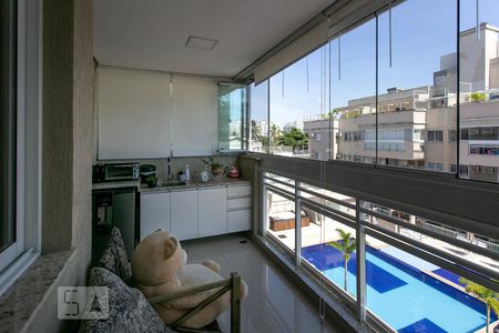 Varanda gourmet de apartamento à venda com 3 quartos, 171m² em Recreio dos Bandeirantes, Rio de Janeiro