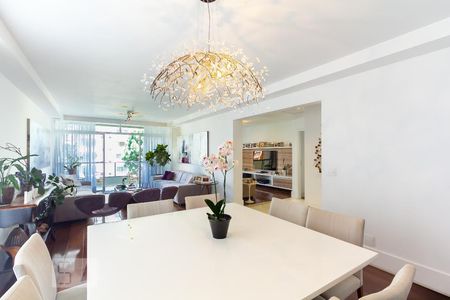 Sala de apartamento para alugar com 3 quartos, 187m² em Indianópolis, São Paulo