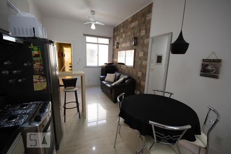 Sala de apartamento para alugar com 2 quartos, 55m² em Laranjeiras, Rio de Janeiro