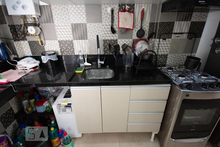 Cozinha de apartamento para alugar com 2 quartos, 55m² em Laranjeiras, Rio de Janeiro