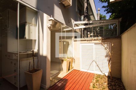 Varanda da Sala de casa de condomínio para alugar com 4 quartos, 122m² em Vila Assunção, Porto Alegre