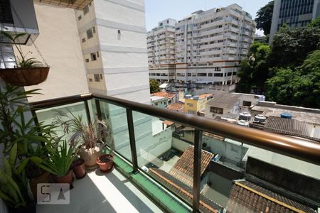 Varanda da Sala de apartamento à venda com 4 quartos, 154m² em Botafogo, Rio de Janeiro