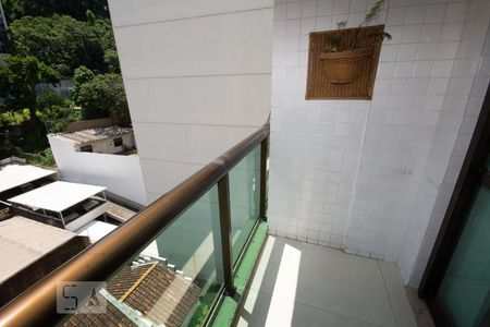 Varanda da Sala de apartamento à venda com 4 quartos, 154m² em Botafogo, Rio de Janeiro