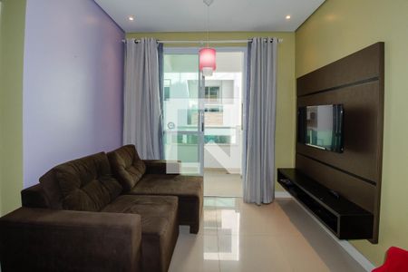 Sala de apartamento para alugar com 2 quartos, 80m² em Ingleses do Rio Vermelho, Florianópolis